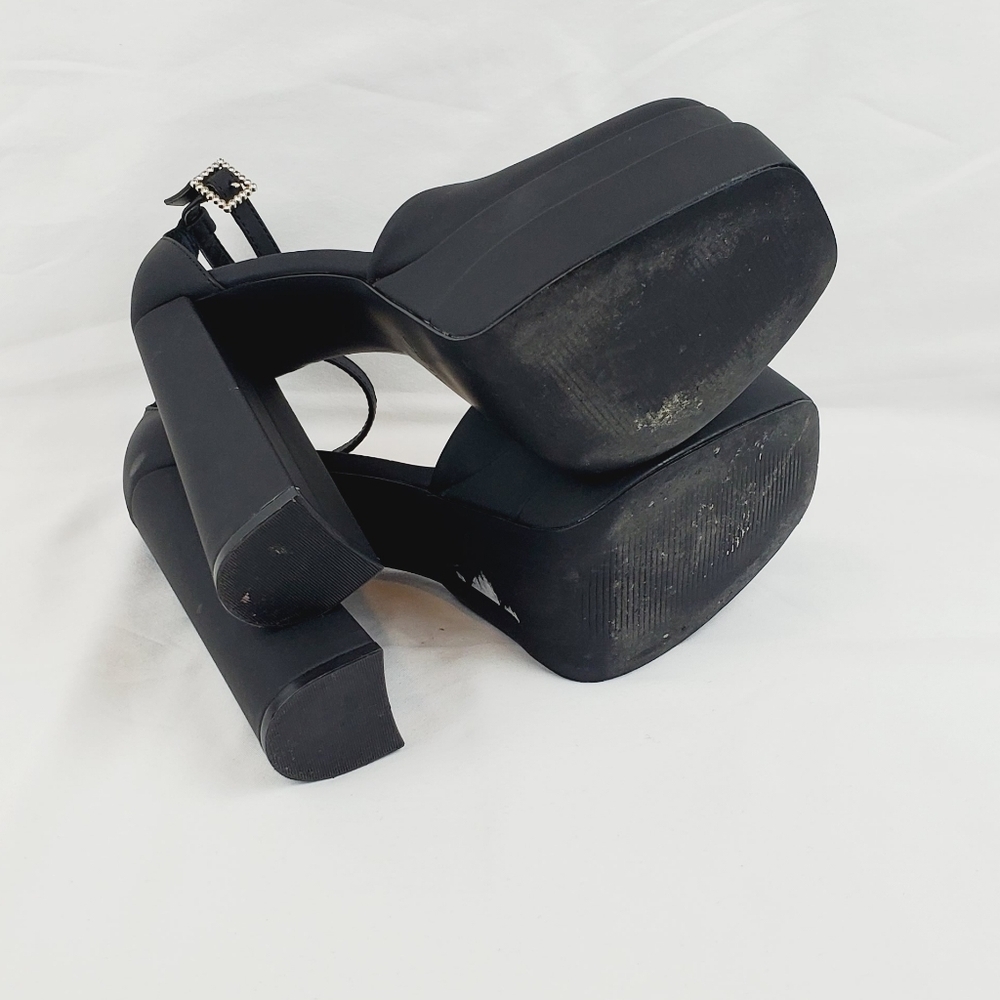 Aldo Grandle Double Platform Ankle Strap Pump - Picture 8 of 11